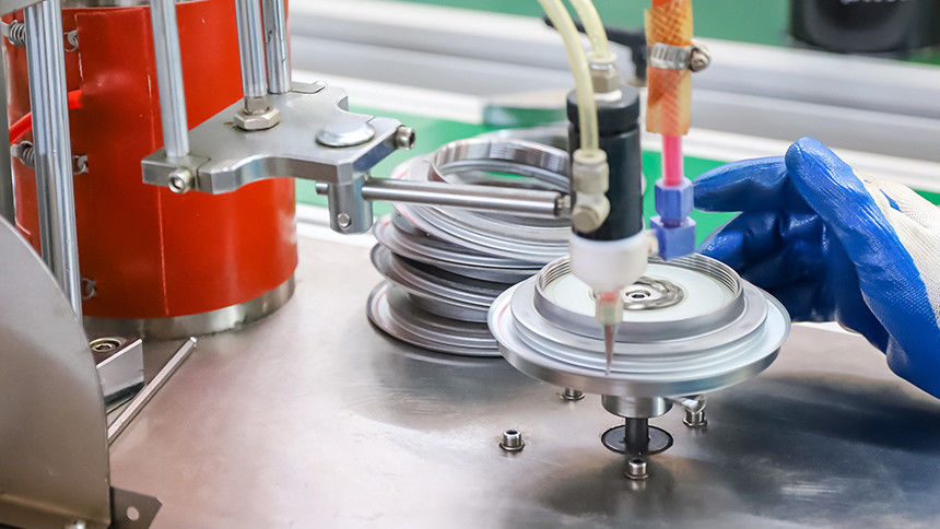 Wuxi hekuang Intelligent Technology Co., Ltd. ligne de production en usine