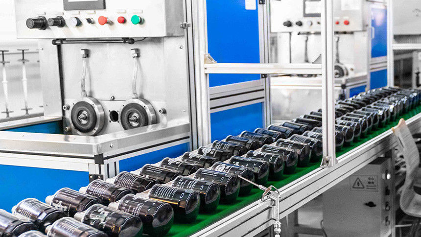 Wuxi hekuang Intelligent Technology Co., Ltd. ligne de production en usine
